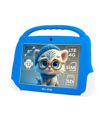 Tablet KidsTAB8 4G BLOW 4/64GB blue + case