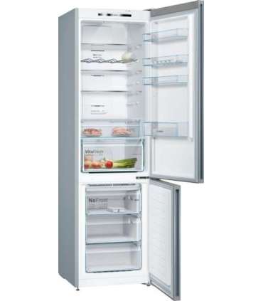 Bosch Serie 4 KGN39VIEB Fridge-Freezer Freestanding 368 L E Stainless Steel
