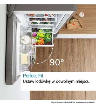 Bosch Serie 4 KGN39VIEB Fridge-Freezer Freestanding 368 L E Stainless Steel