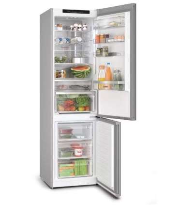 Bosch Serie 6 KGN39LBCF fridge-freezer Freestanding 363 L C Black