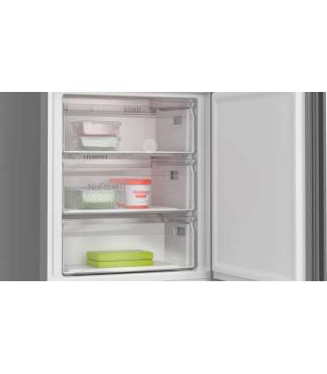 Bosch Serie 4 KGN49OCAF fridge-freezer Freestanding 311 L A Anthracite