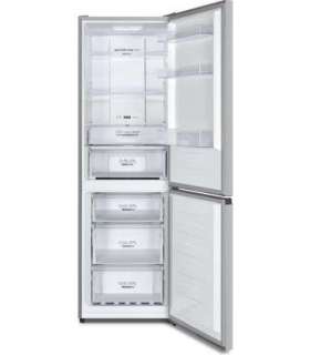 Gorenje NRK6192AS4 fridge-freezer Freestanding 304 L E Grey