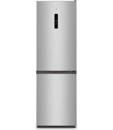 Gorenje NRK6192AS4 fridge-freezer Freestanding 304 L E Grey