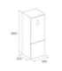 Teka RBF 54650 SS Fridge-freezer Total No Frost 401 L stainless steel