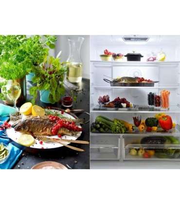 Sam Cook Multi Door fridge-freezer 472 l (black)