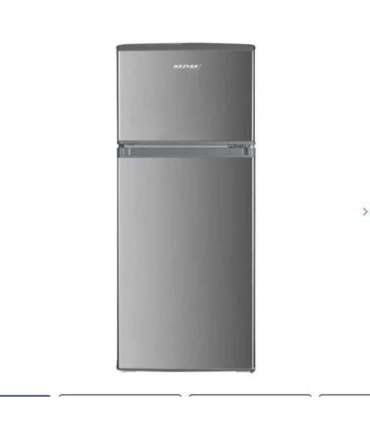 MPM MPM-125-CZ-11/E  silver refrigerator with a freezer