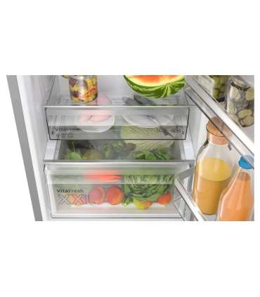 Bosch Serie 4 KGN362IDF fridge-freezer Freestanding 321 L D Stainless steel