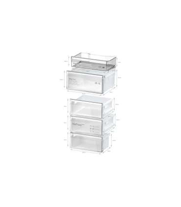 Bosch Serie 4 KGN362IDF fridge-freezer Freestanding 321 L D Stainless steel