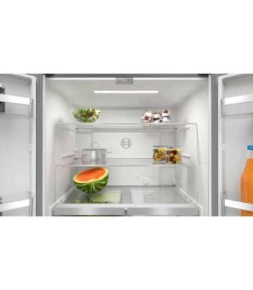 Bosch Serie 4 KMC85LBEA side-by-side refrigerator Freestanding 547 L E Black