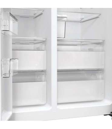 Gorenje NRR9185ESXL side-by-side refrigerator Freestanding 550 L E Silver