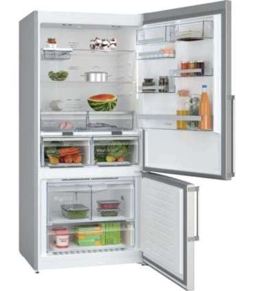 Bosch Serie 6 KGN86AIDR fridge-freezer Freestanding 631 L D Stainless steel