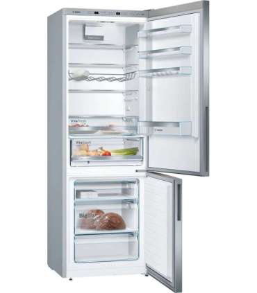 Bosch Serie 6 KGE49AICA fridge-freezer Freestanding 419 L C Stainless steel