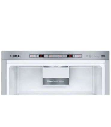 Bosch Serie 6 KGE49AICA fridge-freezer Freestanding 419 L C Stainless steel