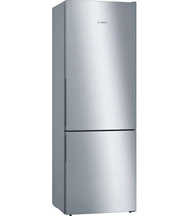 Bosch Serie 6 KGE49AICA fridge-freezer Freestanding 419 L C Stainless steel