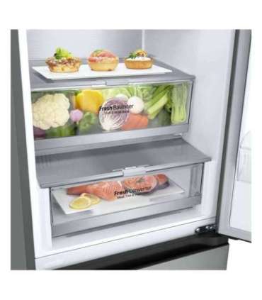 LG GBV7280DPY.APYQEUR fridge-freezer Freestanding 387 L D Silver