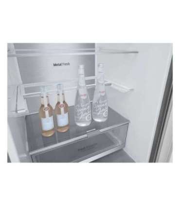 LG GBV7280DPY.APYQEUR fridge-freezer Freestanding 387 L D Silver