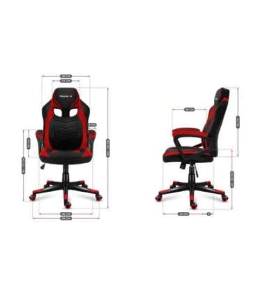 Huzaro FORCE 2.5 Red Mesh gaming chair