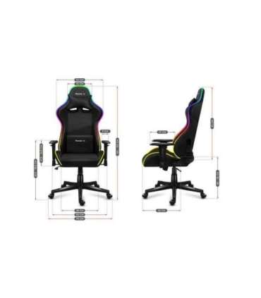 Huzaro Force 6.3 PC gaming chair Bucket (cradle) seat Black, Multicolour