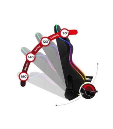 Huzaro Force 6.3 PC gaming chair Bucket (cradle) seat Black, Multicolour