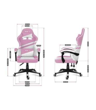 Huzaro Force 4.4 Pink Mesh gaming chair