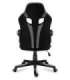 Huzaro FORCE 2.5 GREY MESH Gaming armchair Mesh seat Black, Grey