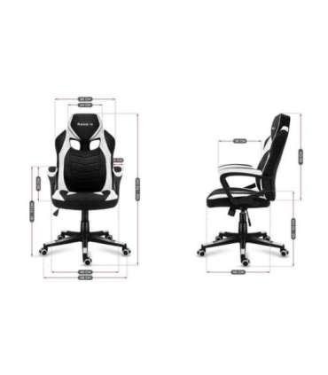 HUZARO FORCE 2.5 WHITE MESH GAMING CHAIR