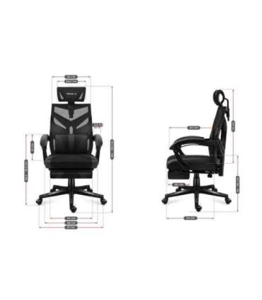 HUZARO COMBAT 5.0 BLACKGAMING CHAIR