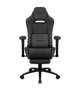 Aerocool ROYALASHBK Premium Ergonomic Gaming Chair Legrests Aeroweave Technology Black