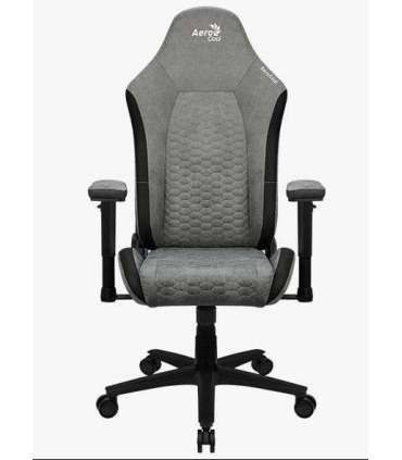 Aerocool Crown AeroSuede Universal gaming chair Padded seat Stone Grey