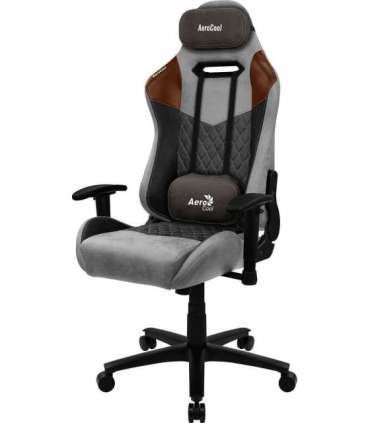 Aerocool DUKE AeroSuede Universal gaming chair Black, Brown, Grey