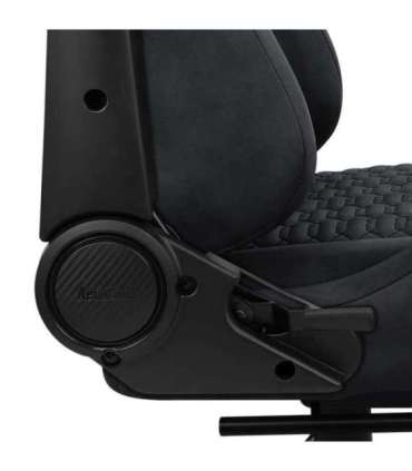Aerocool ROYALSLATEGR Premium Ergonomic Gaming Chair Legrests Aerosuede Technology Grey