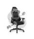 Gaming chair for children Huzaro HZ-Ranger 6.0 Gray Mesh, gray and black