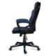 Huzaro FORCE 2.5 BLUE MESH Gaming armchair Mesh seat Black, Blue