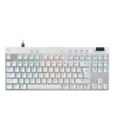 Logitech G PRO X TKL Rapid keyboard Gaming USB QWERTY US International White