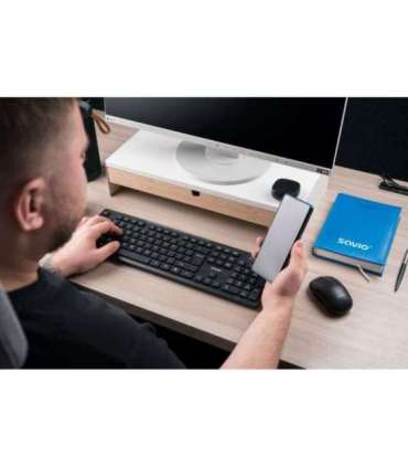 Savio KB-02 keyboard Home/Office USB QWERTY Black