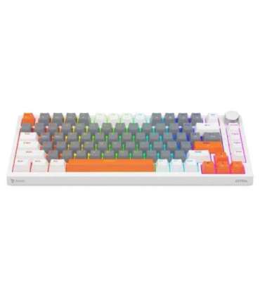 Savio ASTRAL WHITE JADE 3 COLOURS keyboard Gaming USB QWERTY US International