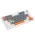 Savio ASTRAL WHITE JADE 3 COLOURS keyboard Gaming USB QWERTY US International