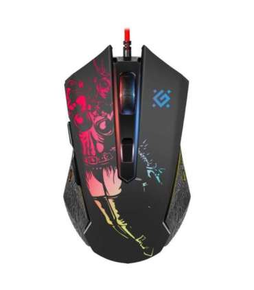 Gaming, optic, wired mouse  DEFENDER GM-933 SIN'SISTER 7200dpi 6P RGB