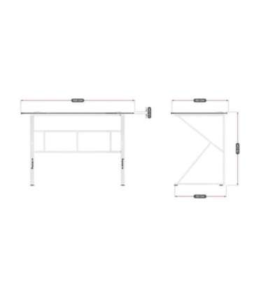 Gaming desk - Huzaro Hero 1.6 White