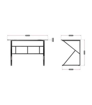 Gaming desk - Huzaro Hero 1.6 Black