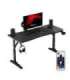 Huzaro Hero 3.6 RGB Black gaming desk