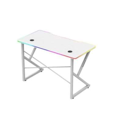 Huzaro Hero 1.7 RGB White - gaming table