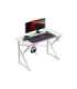 Huzaro Hero 1.7 RGB White - gaming table
