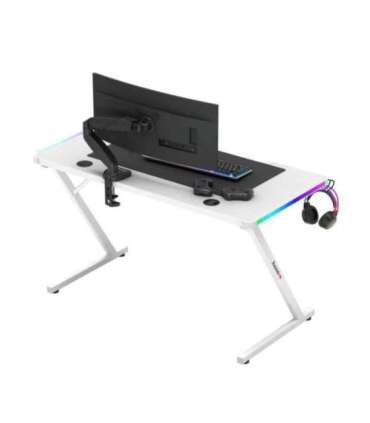 Huzaro Hero 2.5 White RGB gaming desk