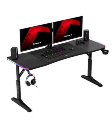 Huzaro Hero 4.6 RGB Black Gaming Desk