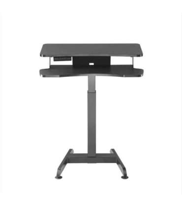 Maclean MC-835 Portable Desk Electric Height Adjustable 72 -122cm max. 37 kg Control Panel Sit Stand Work Station