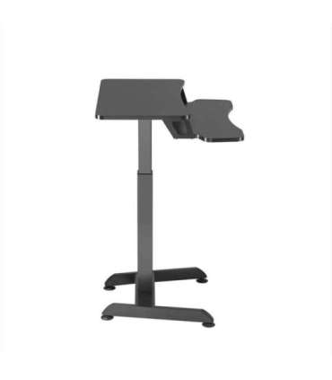Maclean MC-835 Portable Desk Electric Height Adjustable 72 -122cm max. 37 kg Control Panel Sit Stand Work Station