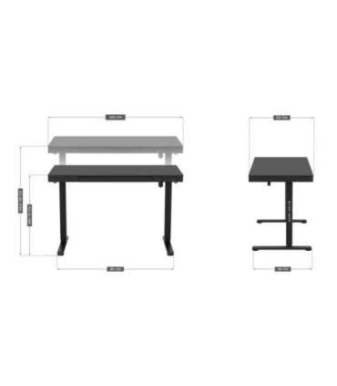 Electric desk MA-Leader 8.2 Black