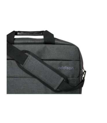 Addison 307014 notebook case 35.8 cm (14.1") Toploader bag Grey