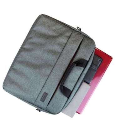 Addison 307015 notebook case 39.6 cm (15.6") Toploader bag Grey